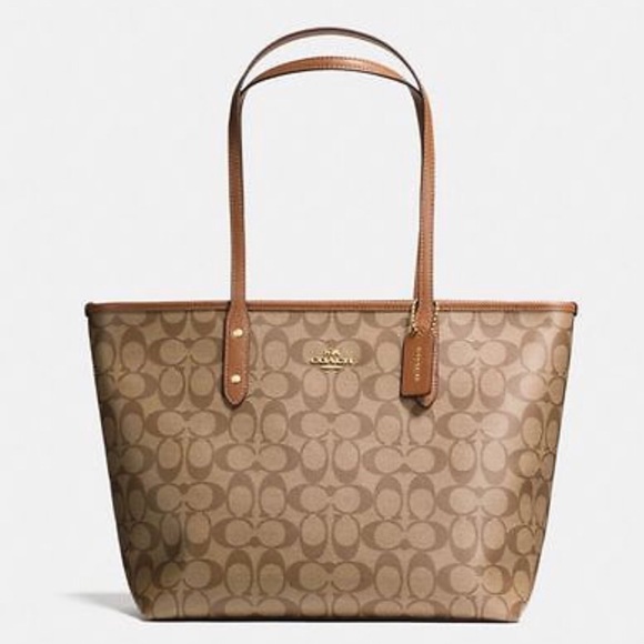 **LAST ONE **COACH TOTE SIGNATURE❤️🌹❤️🌹 - Picture 8 of 8